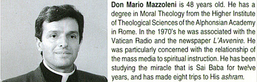 Don Mario Mazzoleni - Sai Baba follower